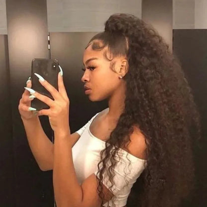 African Style Explosive Head Long Curly Wig WEM Support (www.WEM.support)