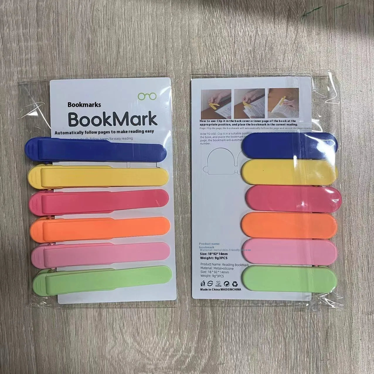 Silicone Simple Bookmark Holder Reading Tool
