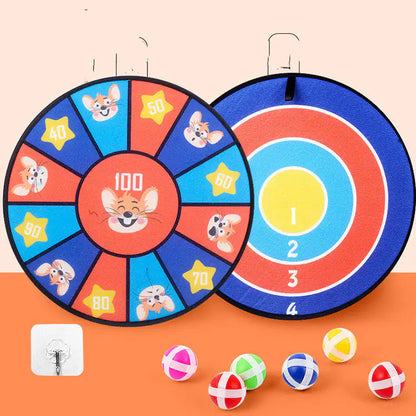Spot Wholesale Children's Sticky Ball Dart Board Cartoon Fun Dart Board Plus Velvet A Variety Of Creative Cartoon WEM Support (www.WEM.support)