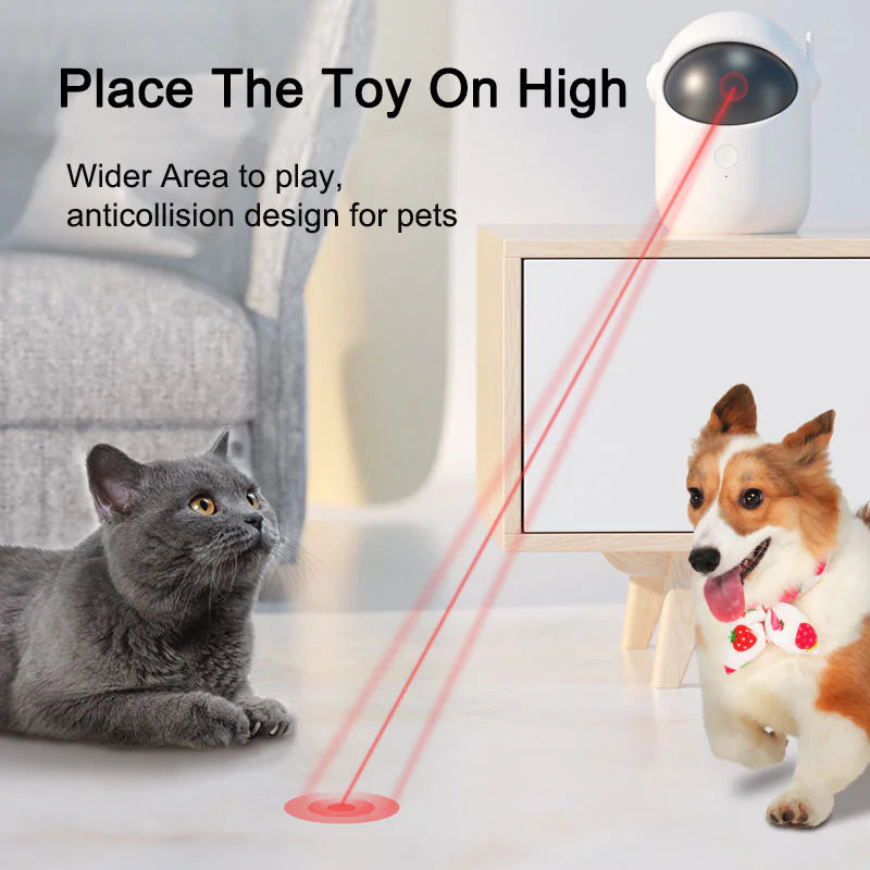 Brinquedo Automático a Laser para Gatos HejK.com