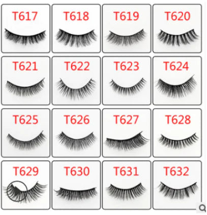 Full Strip Soft False Eyelashes WEM Support (www.WEM.support)