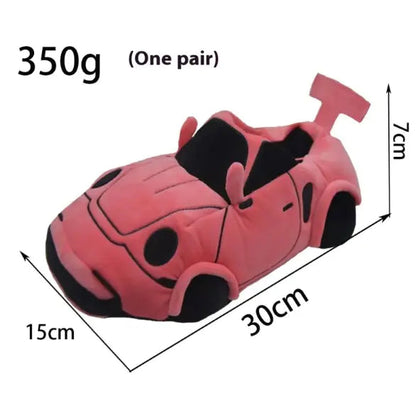 Car Plush Indoor Slippers HejK.com