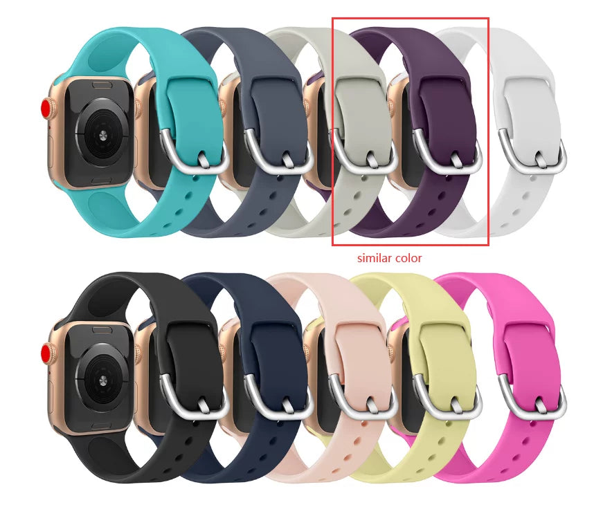 Silicone Bracelet For Apple Watch WEM Support (www.WEM.support)