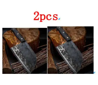 Stainless Steel Meat Cleaver Chef's Knife Cleaver WEM Support (www.WEM.support)