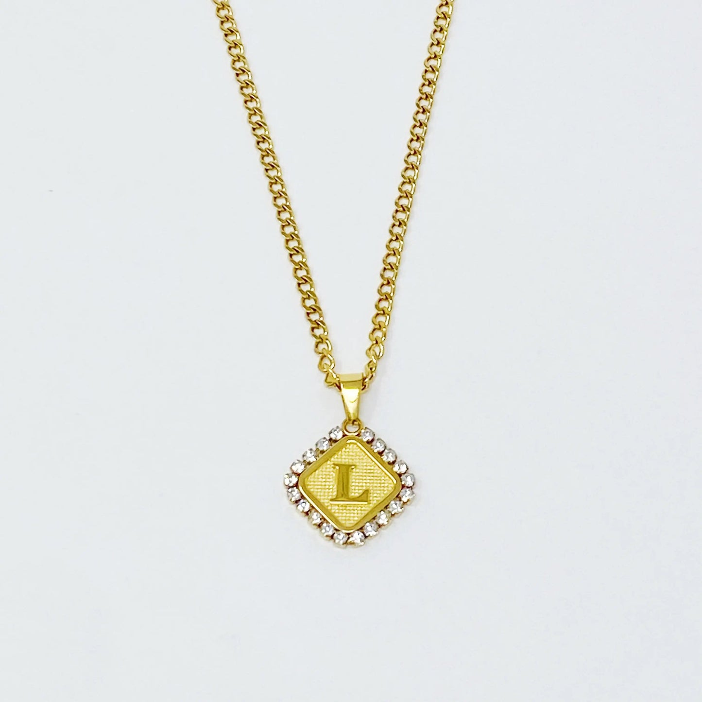 Aztec Delight Initial Necklace WEM Support (www.WEM.support)