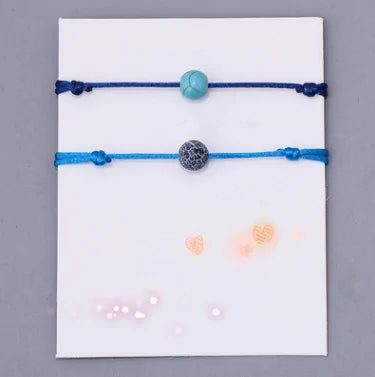 Natural Stone Bead Bracelet WEM Support (www.WEM.support)