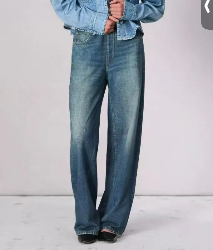 Spring Loose Comfortable Jeans WEM Support (www.WEM.support)