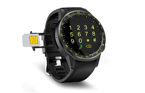 Sport-Pedometer GPS Smartwatch mit Kameraunterstützung WEM Support (www.WEM.support)