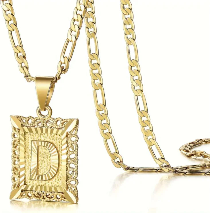 Elegant Initial Pendant – Modern UniStyle HejK.com Marketplace LLC