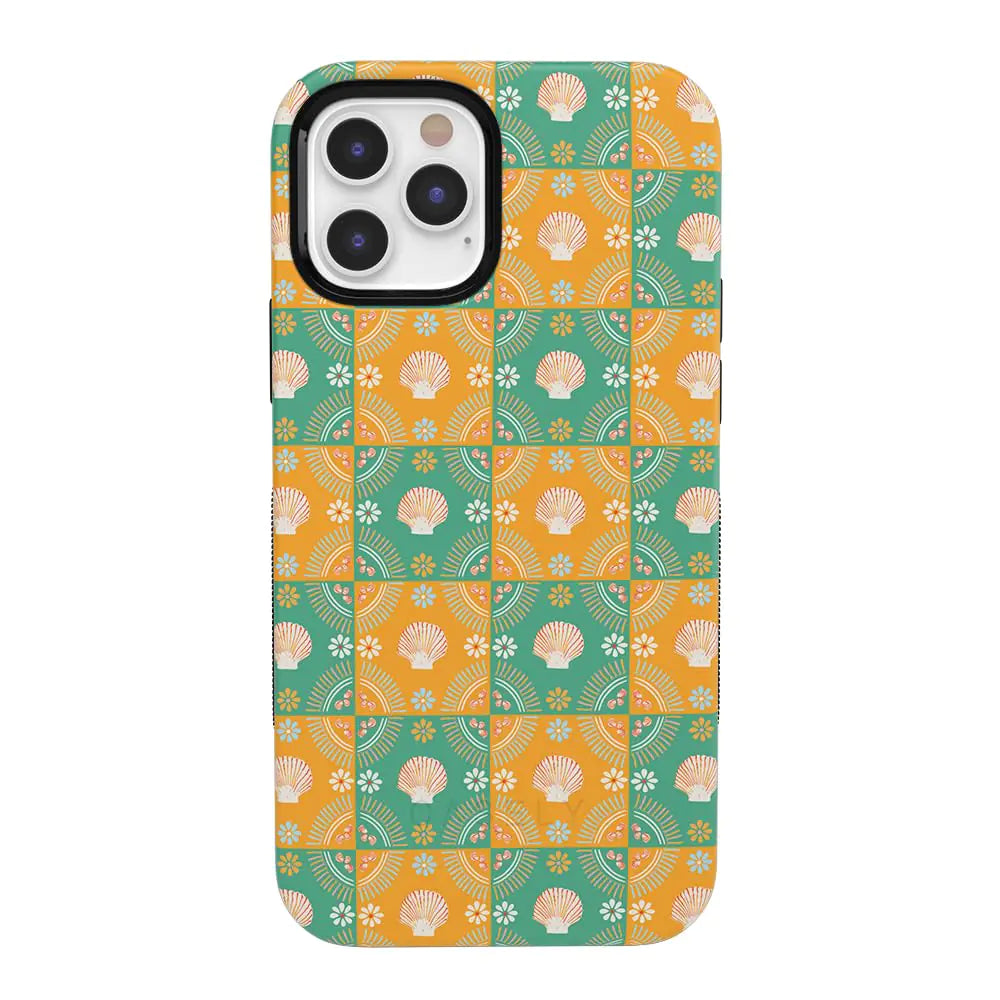 Casely iPhone 12/12 Pro Case | Painting in Pastels | Rainbow Watercolor | Bold Protective Design