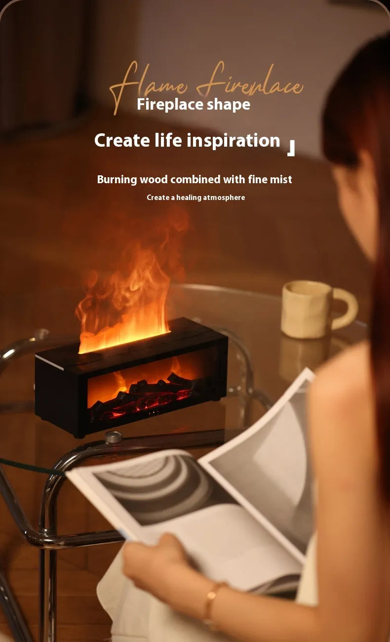 3D Fireplace Humidifier WEM Support (www.WEM.support)