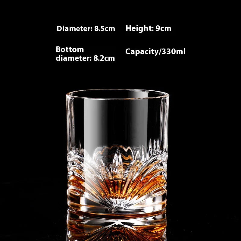 Crystal Whiskey Shot Glass Set WEM Support (www.WEM.support)