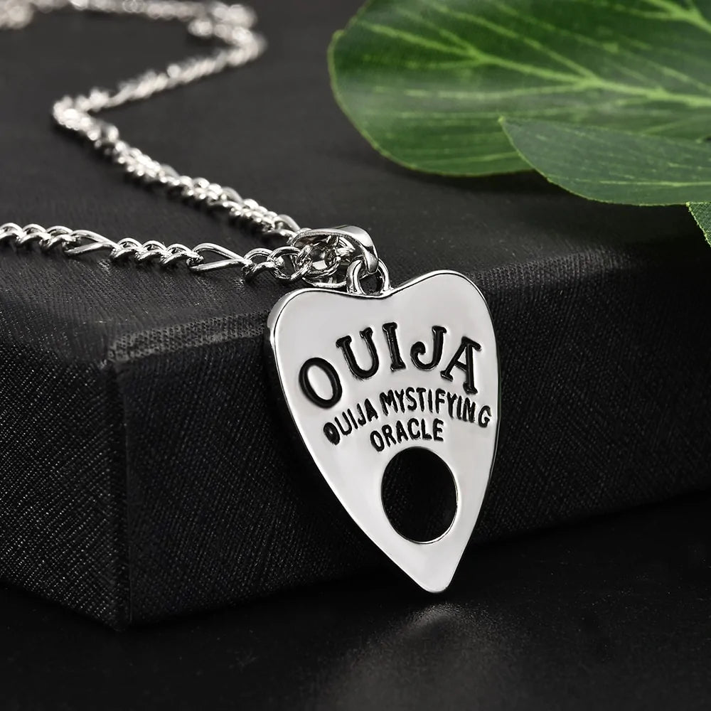 Ouija Pendant Chain Necklace WEM Support (www.WEM.support)