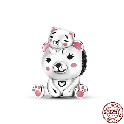 Cute Animal Series Charm Beads WEM Support (www.WEM.support)