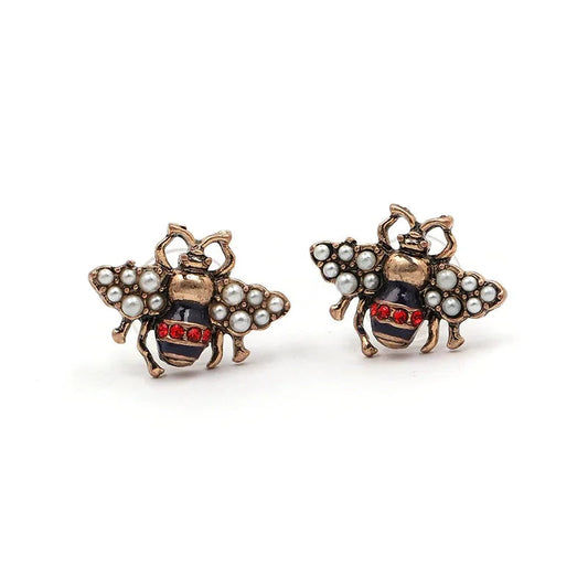 Bee Earrings WEM Support (www.WEM.support)