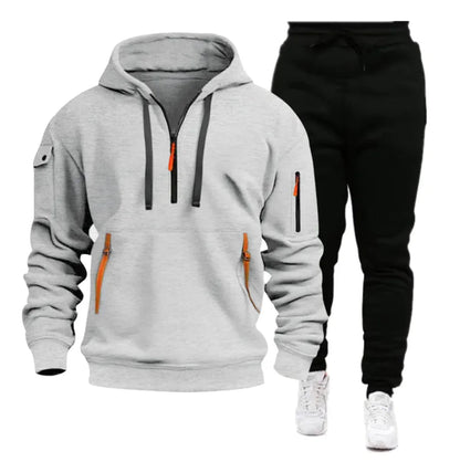 Men's Multi-Pocket Hoodie WEM Support (www.WEM.support)
