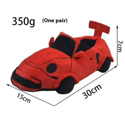 Car Plush Indoor Slippers HejK.com