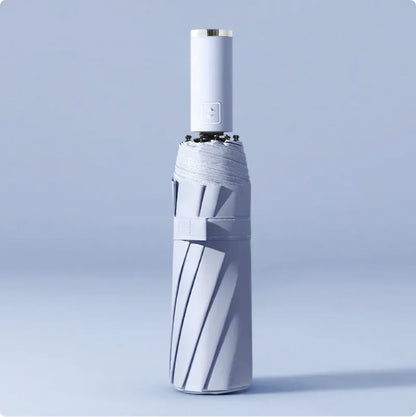 Black Folding Automatic Umbrella – UV Protection