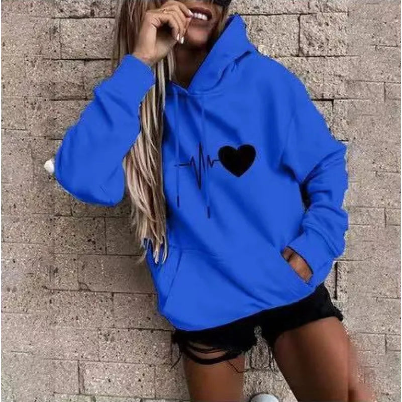 Sudadera con Capucha de Terciopelo para Mujer HejK.com
