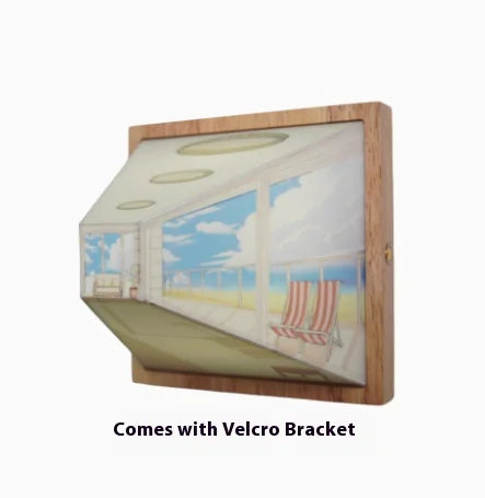 3D Naked Eye Vision Night Light Wall Lamp WEM Support (www.WEM.support)