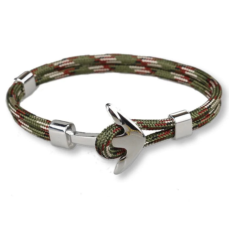 Paracord Whale Tail Hope Bracelet WEM Support (www.WEM.support)