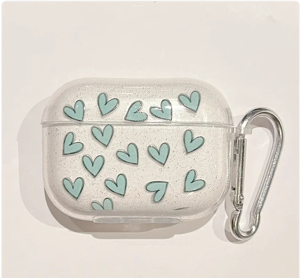 Sparkling Pink Love Headset Cover HejK.com