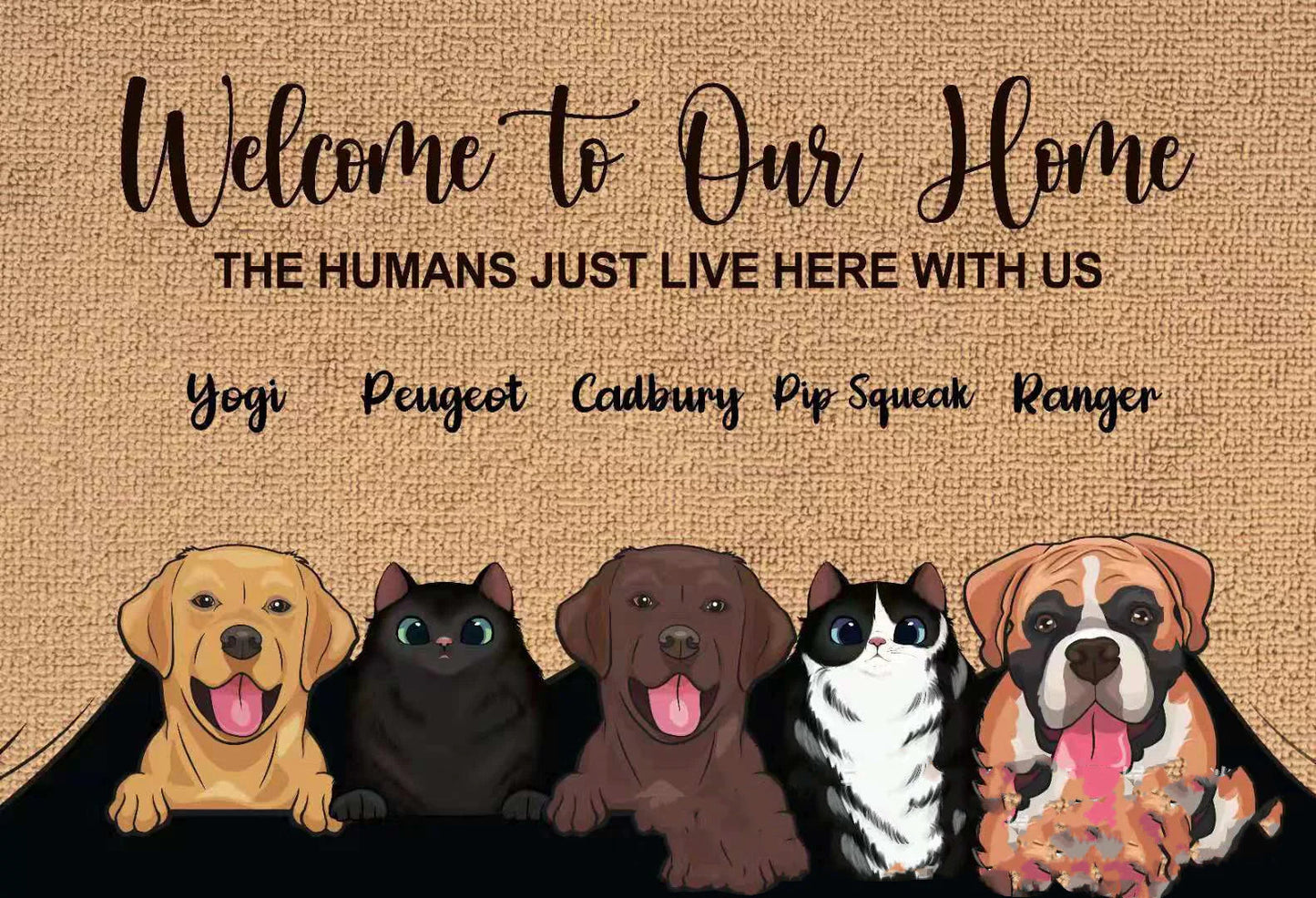 Cartoon Pet Non-Slip Bath Mat WEM Support (www.WEM.support)