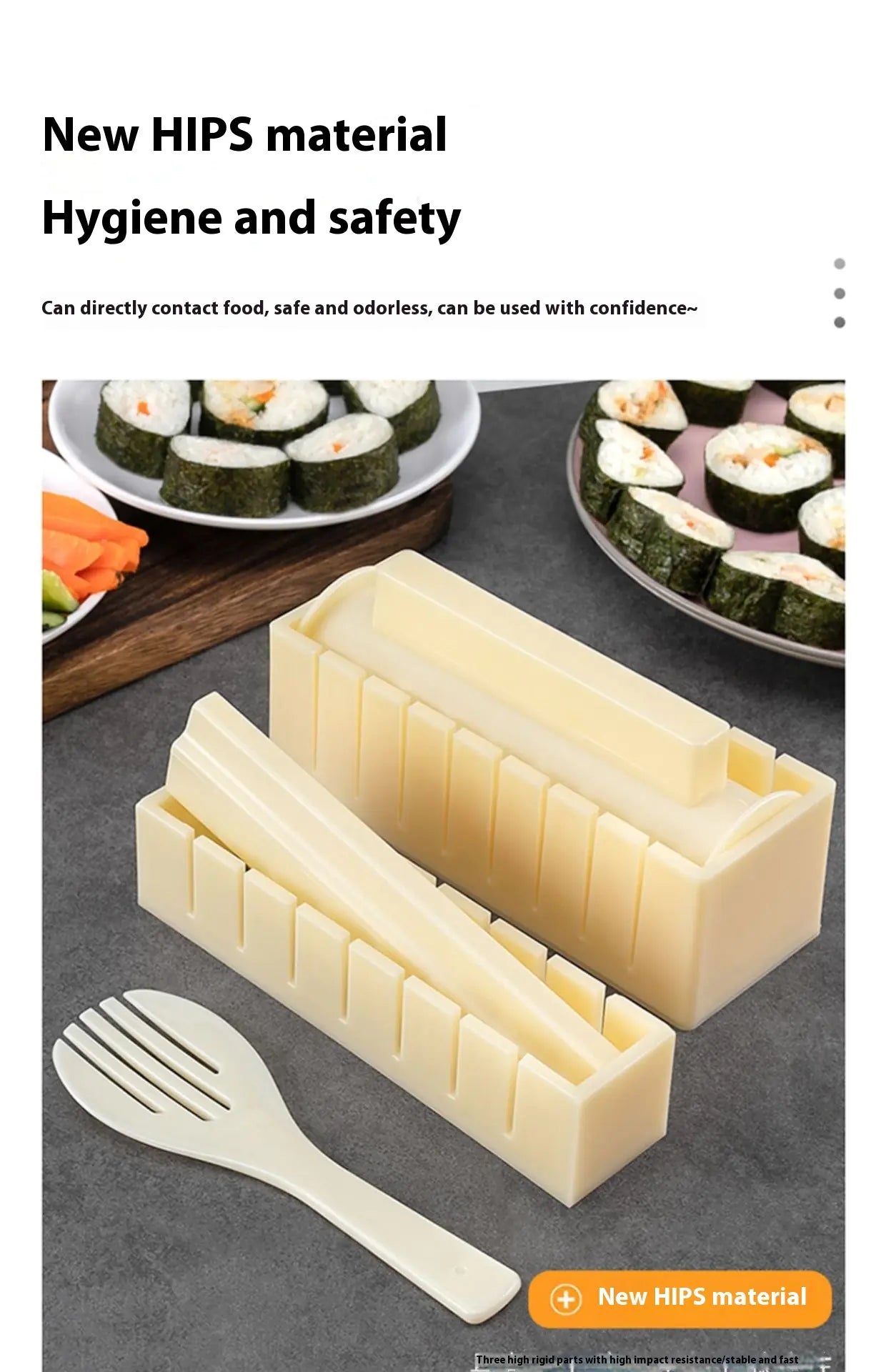Molde para Arroz de Sushi e Nori