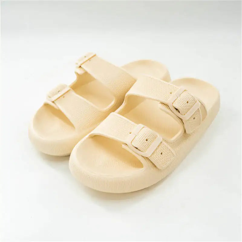 Summer Women Outdoor Indoor Thick-soled Eva Sandals And Slippers WEM Support (www.WEM.support)