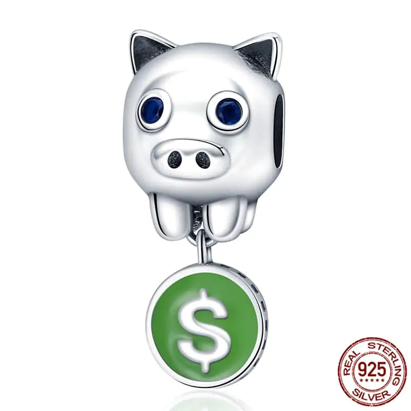 Cute Animal Series Charm Beads WEM Support (www.WEM.support)