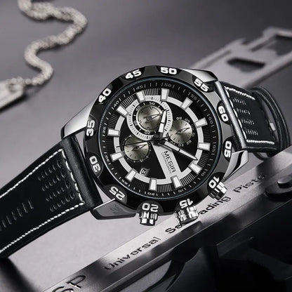 Fashionable Multifunctional Quartz Sports Watch for Men