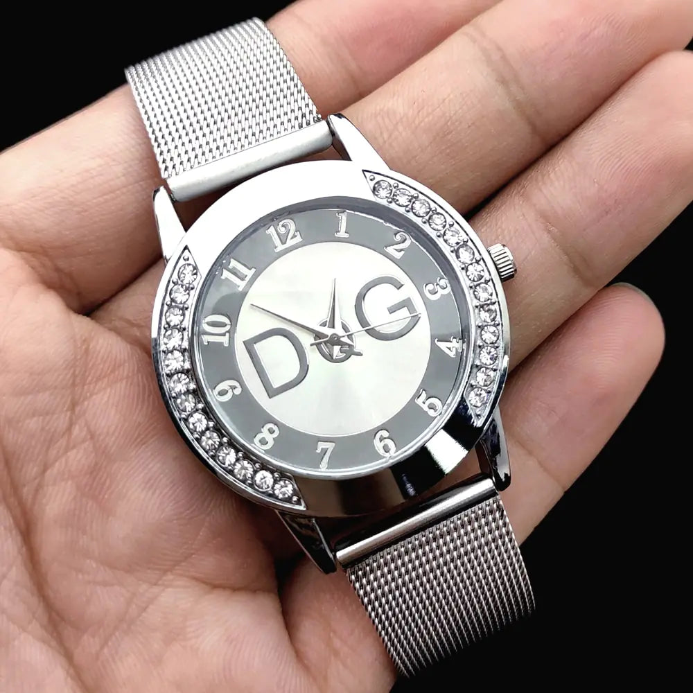 Casual Stainless Steel Ladies Watch WEM Support (www.WEM.support)