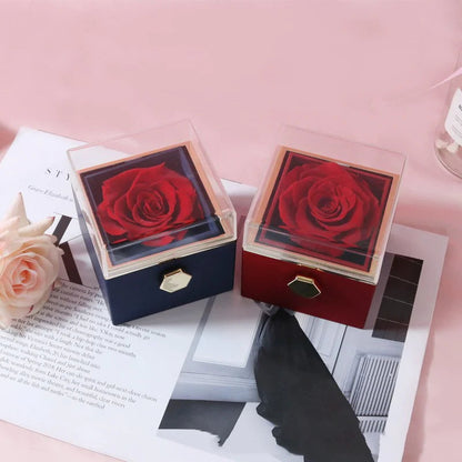 Acrylic Ring Box Valentine's Day WEM Support (www.WEM.support)