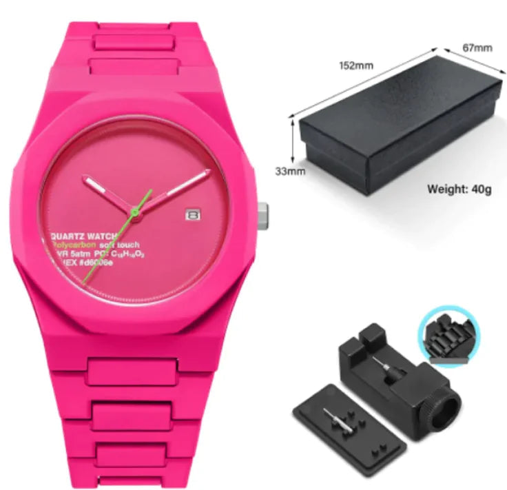 AquaRetro Sports Quartz Watch WEM Support (www.WEM.support)