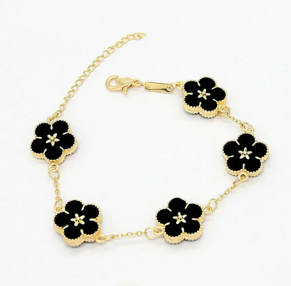 Double-Sided Plum Blossom Bracelet