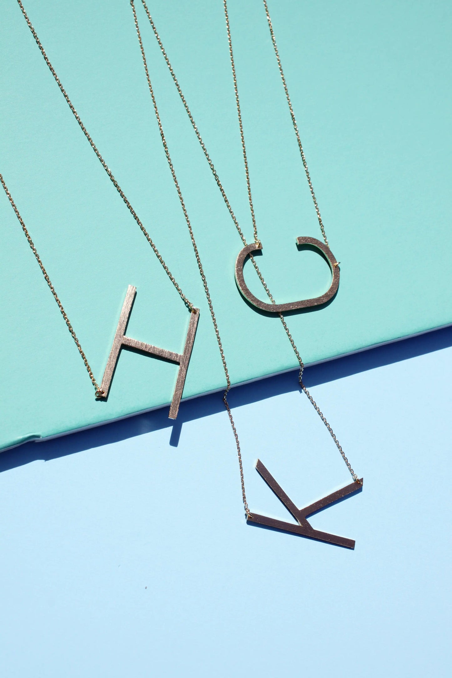Monogram Collection Initial Necklace Prepck WEM Support (www.WEM.support)