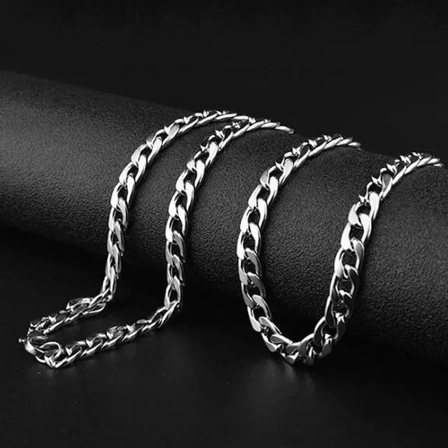 Stainless Steel Chain Necklace WEM Support (www.WEM.support)