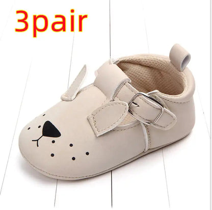 Spring and autumn cartoon animal baby shoes matte leather non-slip soft bottom baby shoes wholesale 0884 WEM Support (www.WEM.support)