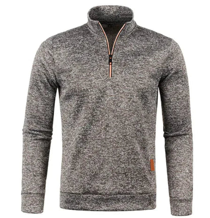 Autumn And Winter Men's Zippered Sweater WEM Support (www.WEM.support)