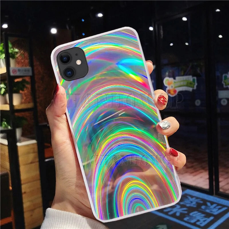 Colorful Rainbow Case For iPhone 11 Pro Max WEM Support (www.WEM.support)