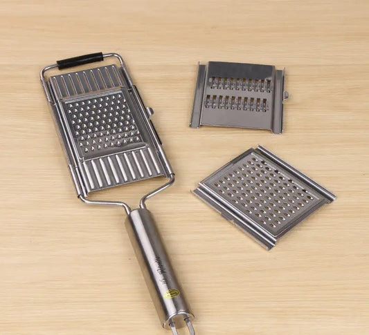 Stainless Steel Grater, Vegetable And Fruit Slicer, Peeler WEM Support (www.WEM.support)