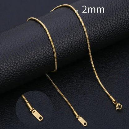 Serpent Curve Necklace WEM Support (www.WEM.support)