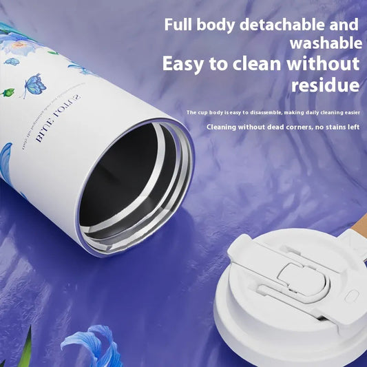 Stainless Steel Portable Coffee Cup WEM Support (www.WEM.support)