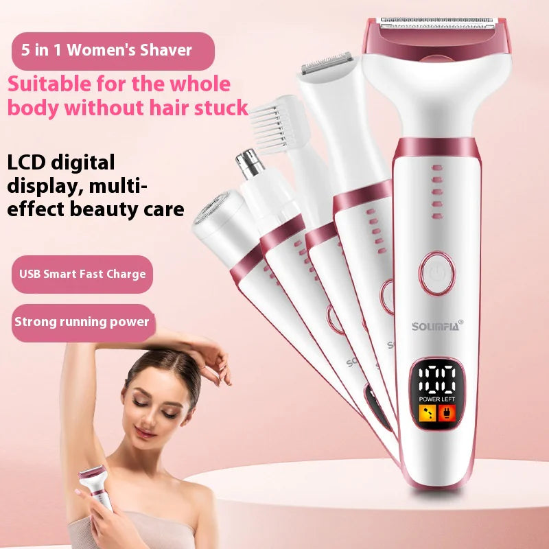 5-in-1 Lady Shaver Grooming Kit HejK.com