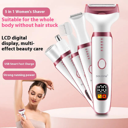 5-in-1 Lady Shaver Grooming Kit HejK.com