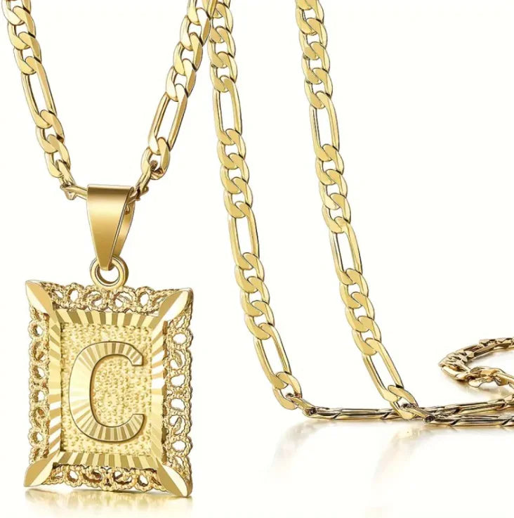 Elegant Initial Pendant – Modern UniStyle HejK.com Marketplace LLC