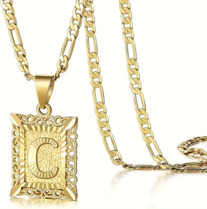 Elegant Initial Pendant – Modern UniStyle HejK.com Marketplace LLC