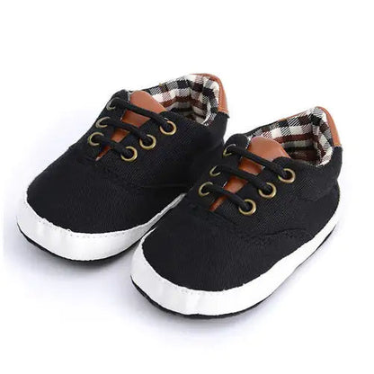 Solid color casual lace soft bottom baby canvas shoes baby shoes toddler shoes WEM Support (www.WEM.support)