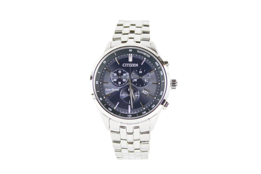 Citizen Sapphire Collection Eco-Drive Chronograph Blue Dial Watch WEM Support (www.WEM.support)