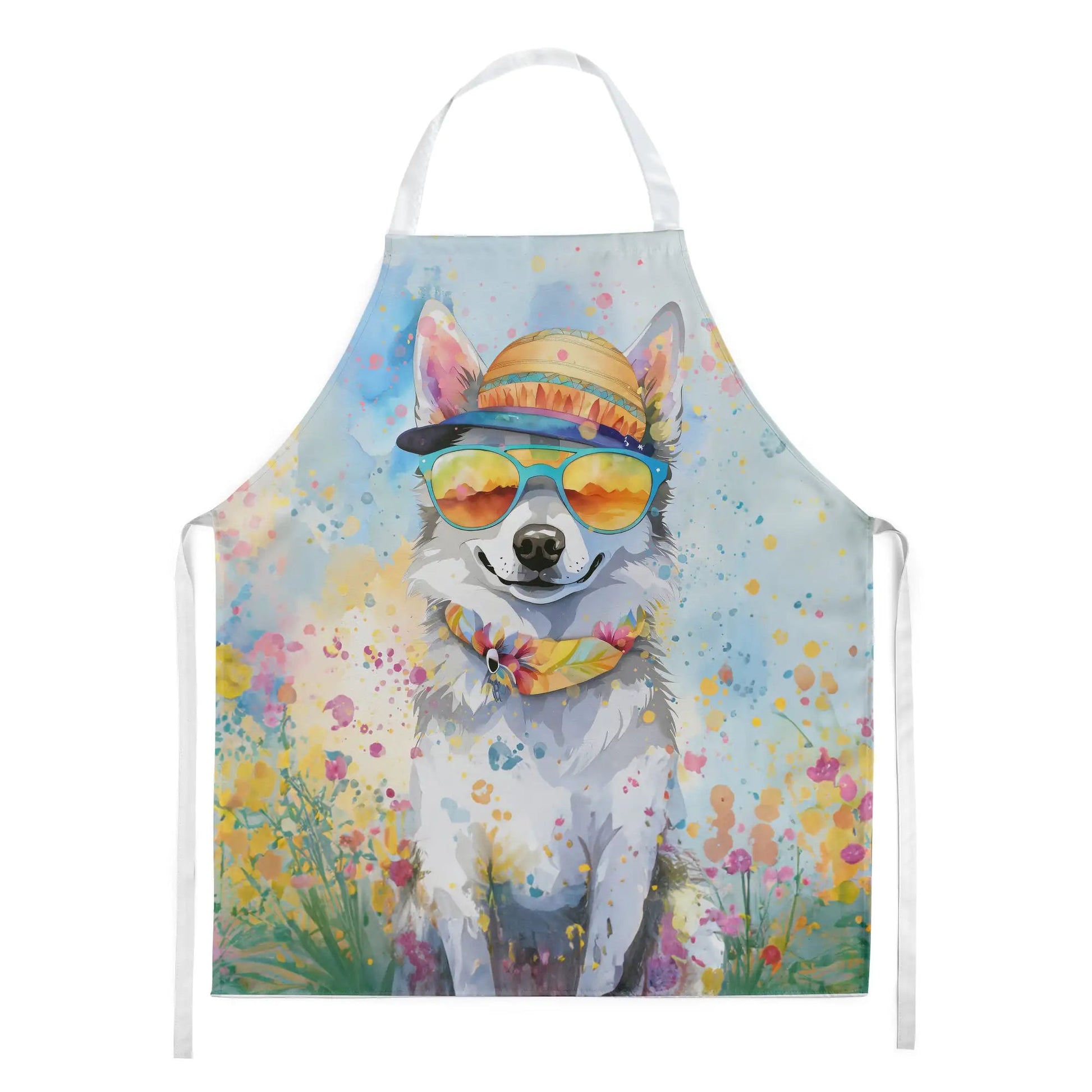 Alaskan Klee Kai Hippie Dawg Apron WEM Support (www.WEM.support)